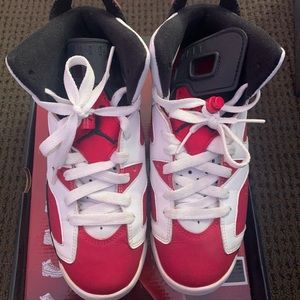 COPY - USED CDP Pack Air Jordan 6 “Carmine” Sz4.5…